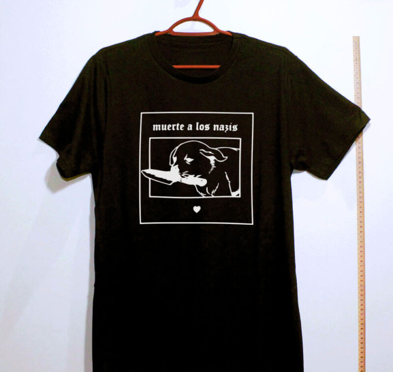 Camiseta - Muerte a los nazis - Imagem 4