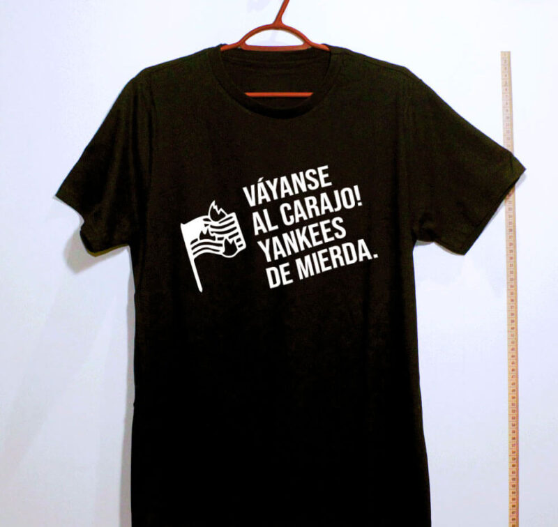 Camiseta - Váyanse al carajo - Imagem 4