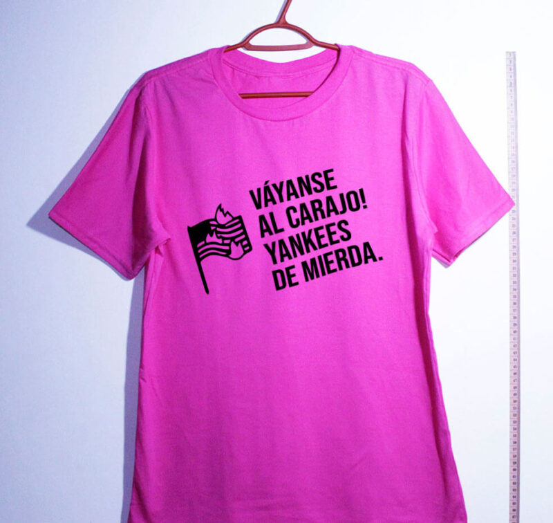 Camiseta - Váyanse al carajo - Imagem 3