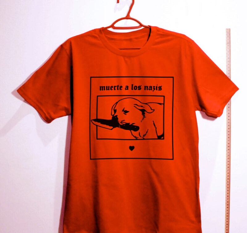 Camiseta - Muerte a los nazis - Imagem 2