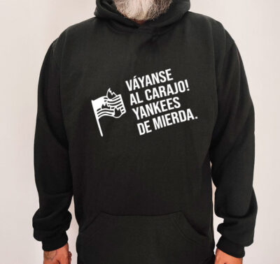 Moletom com capuz - Váyanse al carajo