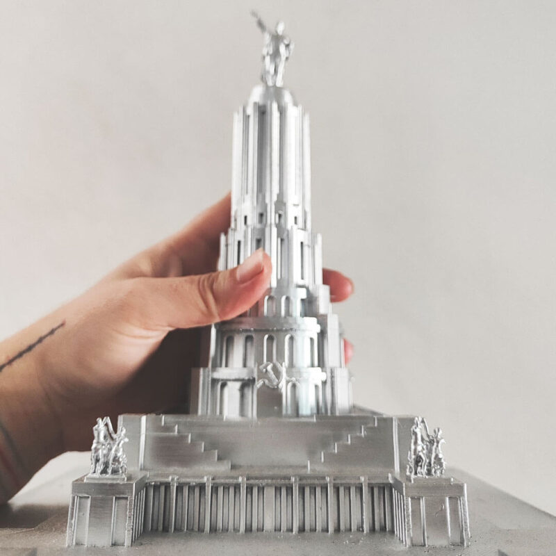 Estátua 3D -  Palácio dos Sovietes - Imagem 2