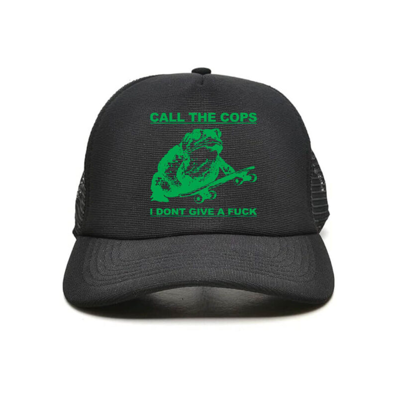 Boné trucker – Call the cops, I don´t give a fuck
