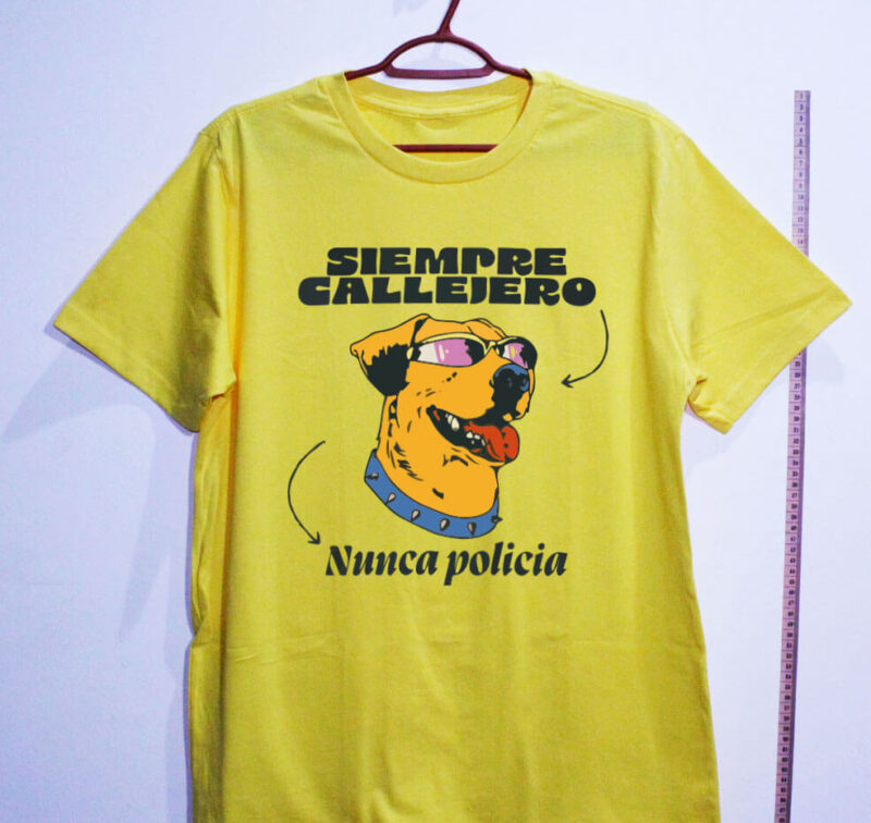 Camiseta - Siempre Callejero, nunca policia - Imagem 2