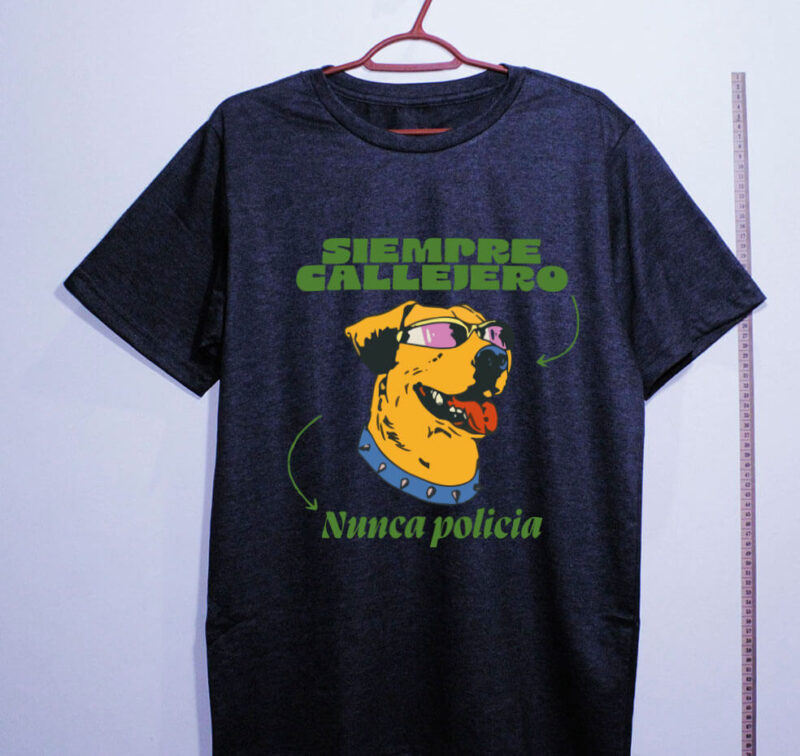 Camiseta - Siempre Callejero, nunca policia - Imagem 4