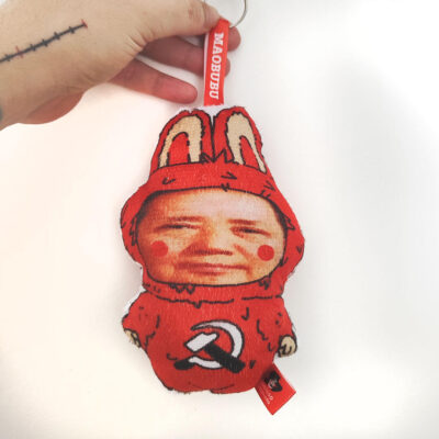 Boneco monstro - Maobubu (Labubu) (Mao Tsé Tung)