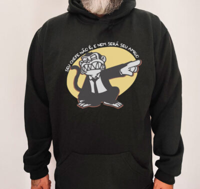 Moletom com capuz - Seu chefe não é e nem será seu amigo