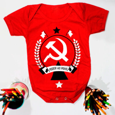 Body para Bebê - Poder ao povo