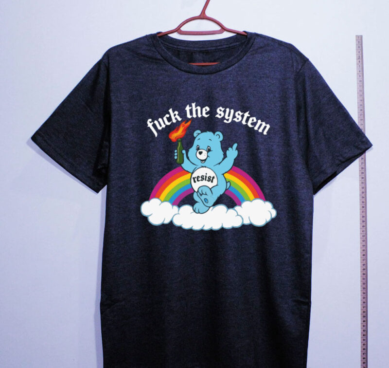 Camiseta - Fuck the system - Imagem 4