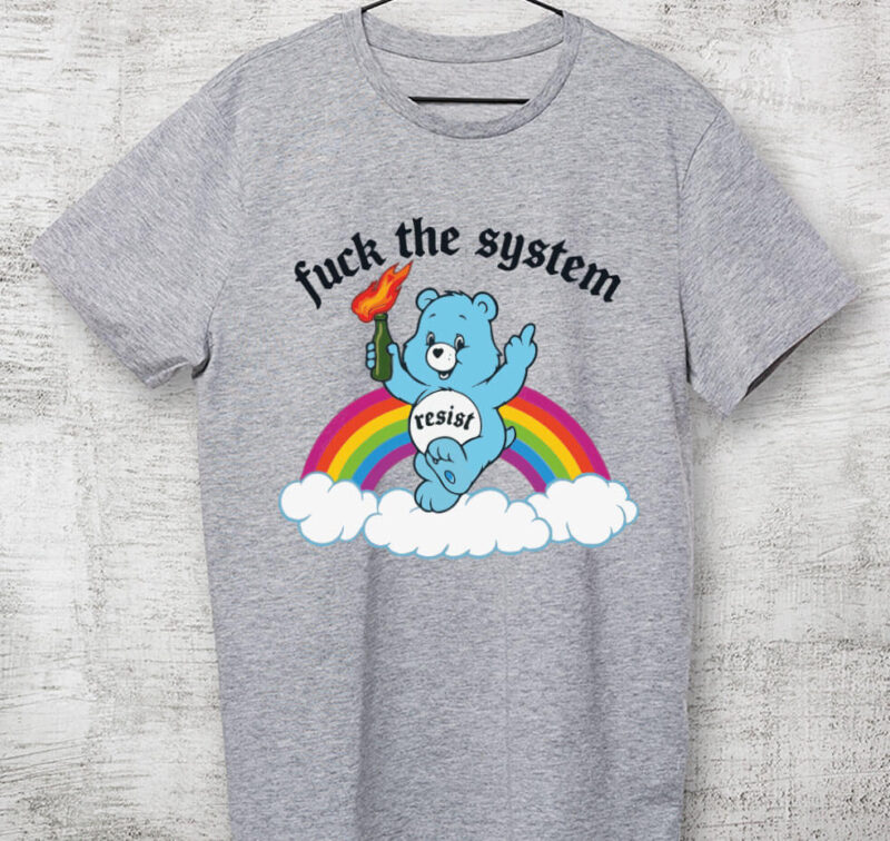 Camiseta - Fuck the system - Imagem 3
