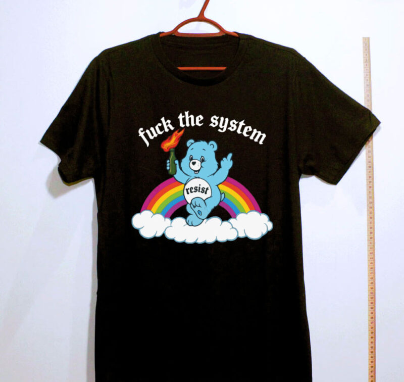 Camiseta - Fuck the system - Imagem 2