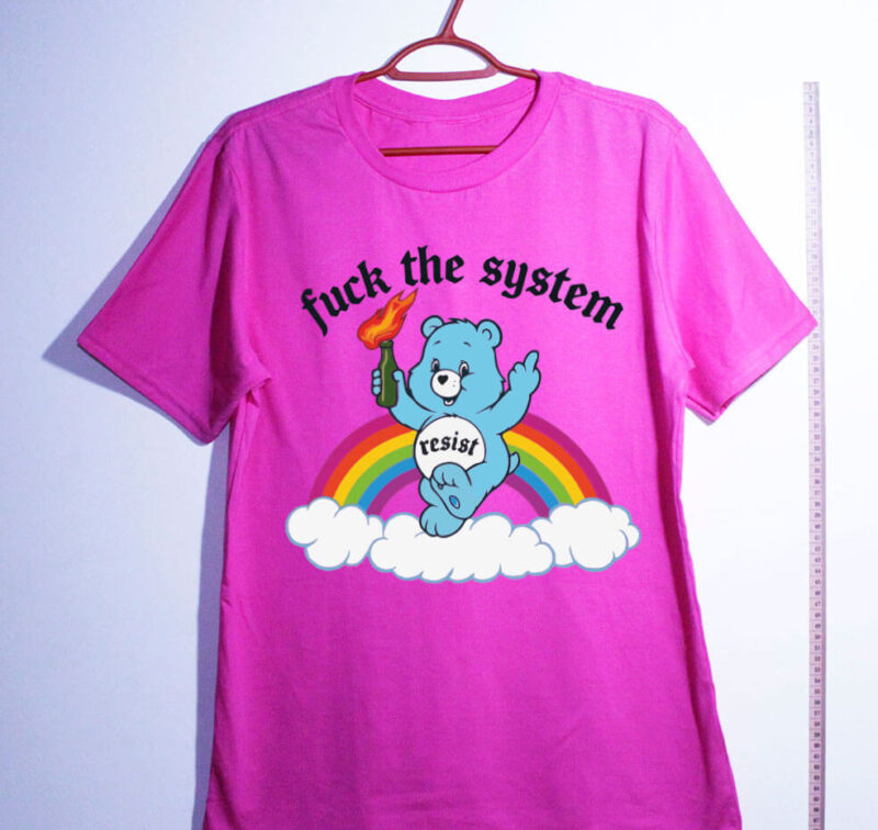Camiseta - Fuck the system
