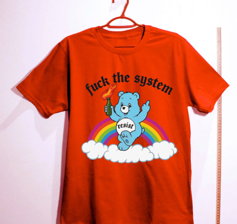 Camiseta - Fuck the system - Imagem 7