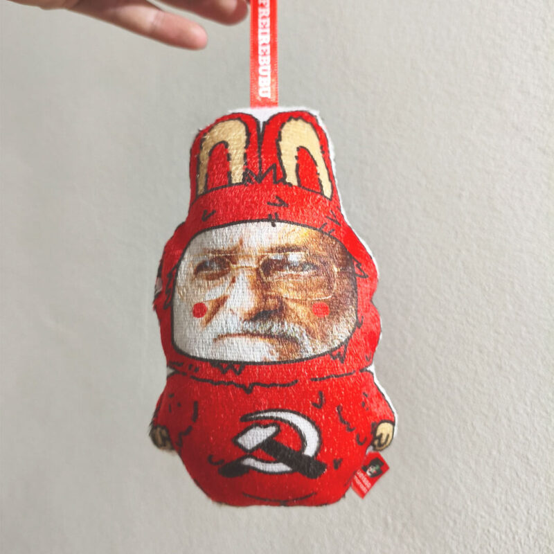Boneco monstro Freirebubu (Labubu) (Paulo Freire) - Imagem 5