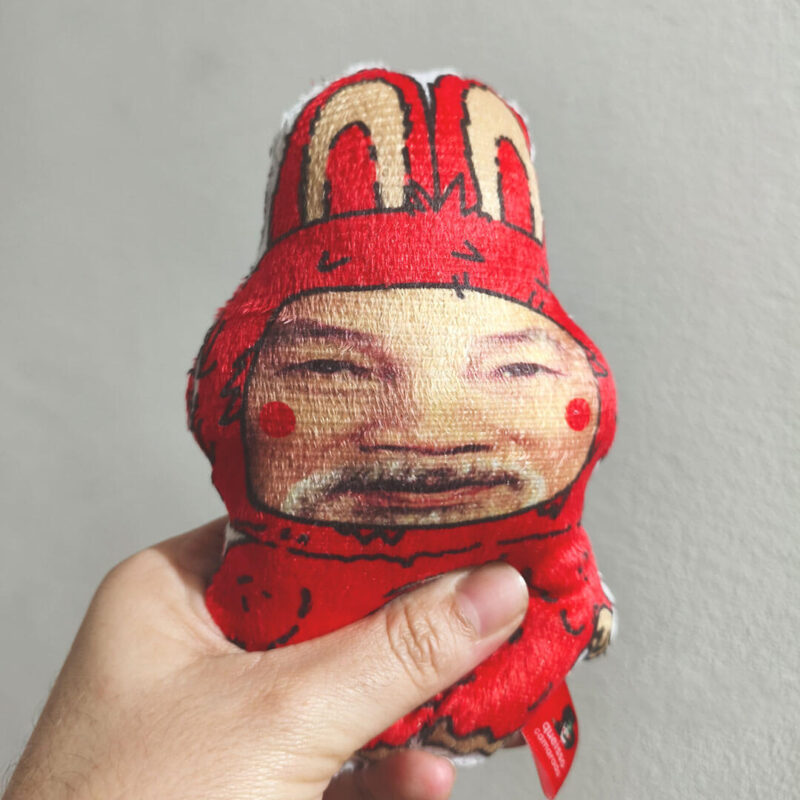 Boneco monstro Ho Chi Bubu (Labubu) (Ho Chi Minh) - Imagem 3