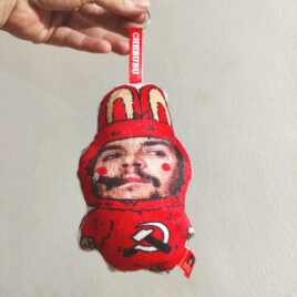 Boneco monstro Chebubu (Labubu) (Che Guevara)