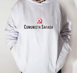 Moletom com capuz - Comunista Safada