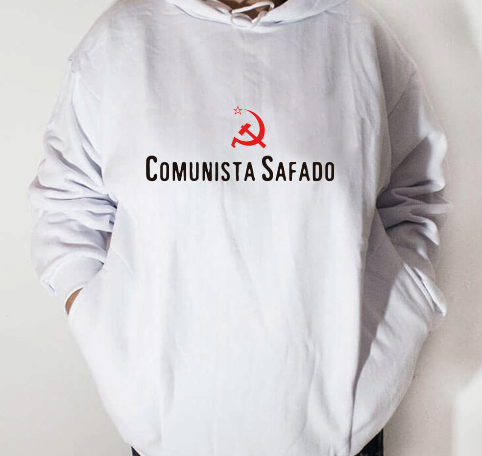 Moletom com capuz - Comunista Safado - Imagem 4