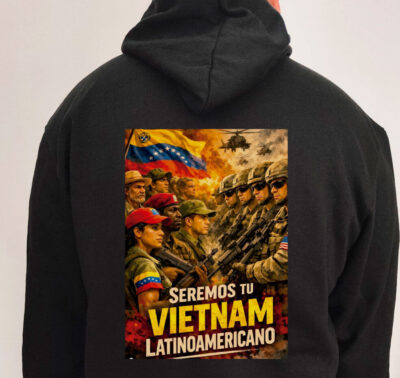 Moletom com capuz - Seremos tu Vietnam Latinoamericano