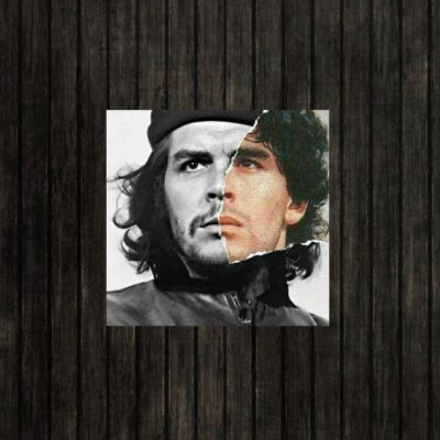 Adesivo_que_isso_camarada_-_Che_e_Maradona_-_Duas_Lendas | Che e Maradona - Duas Lendas