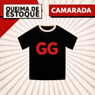Queima de Estoque Camarada - Camiseta de algodão e Dry Fit - GG