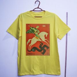 Camiseta_algodao_amarelo_que_isso_camarada_-_Sao-Jorge---1945-por-V-Menshikov | São-Jorge---1945-por-V.-Menshikov