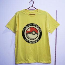 Camiseta_algodao_amarelo_que_isso_camarada_-_Treinadores_Pokemon_Antifascistas | Treinadores Pokemon Antifascistas