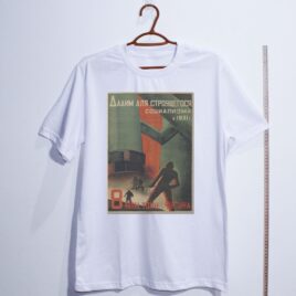 Camiseta_algodao_branco_que_isso_camarada_-_8_Milhoes_de_Toneladas_de_Ferro_Gusa_-_Valentina_Kulagina_1931 | Valentina Kulagina 1931