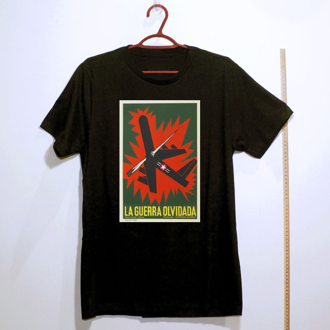 Camiseta_algodao_preto_que_isso_camarada_-_A_Guerra_Esquecida_-_Alfredo_Rostgaard_1967 | A Guerra Esquecida-1967