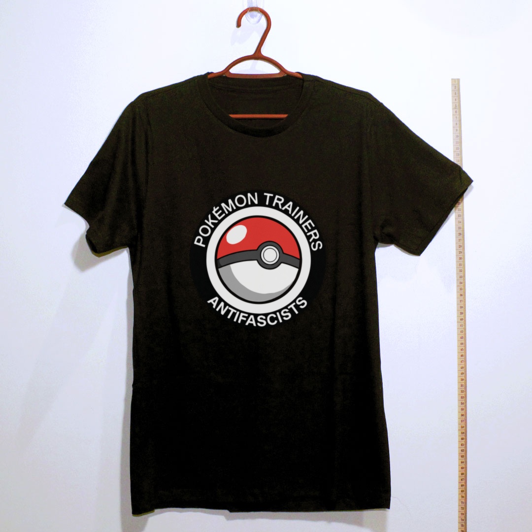 Camiseta_algodao_preto_que_isso_camarada_-_Treinadores_Pokemon_Antifascistas | Treinadores Pokemon Antifascistas