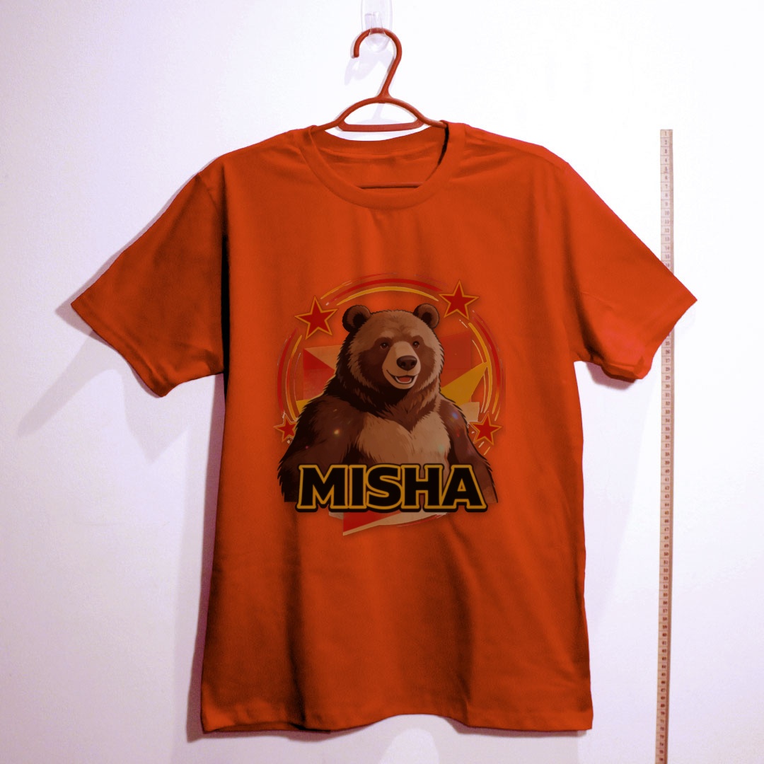 Camiseta_algodao_vermelho_que_isso_camarada_-_Urso-Misha | Urso-Misha