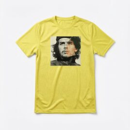 Camiseta_dry_fit_amarelo_que_isso_camarada_-_Che_e_Maradona_-_Duas_Lendas | Che e Maradona - Duas Lendas