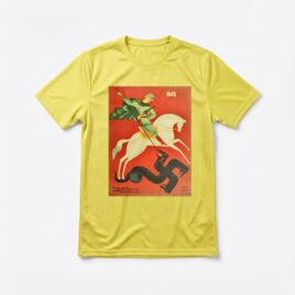 Camiseta_dry_fit_amarelo_que_isso_camarada_-_Sao-Jorge---1945-por-V-Menshikov | São-Jorge---1945-por-V.-Menshikov