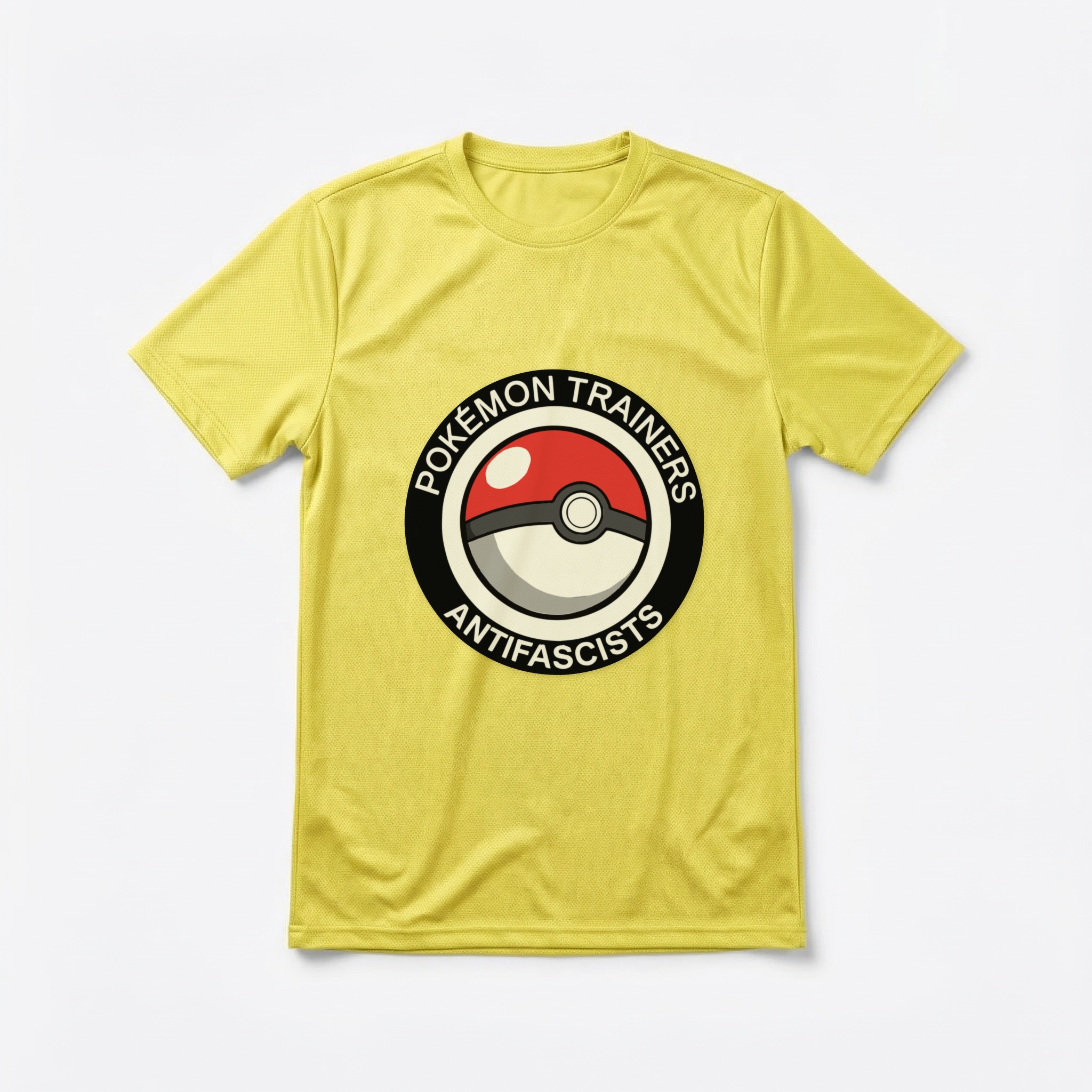 Camiseta_dry_fit_amarelo_que_isso_camarada_-_Treinadores_Pokemon_Antifascistas | Treinadores Pokemon Antifascistas