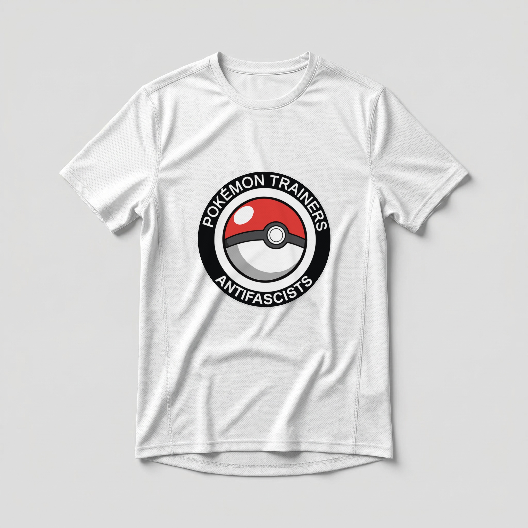 Camiseta_dry_fit_branco_que_isso_camarada_-_Treinadores_Pokemon_Antifascistas | Treinadores Pokemon Antifascistas