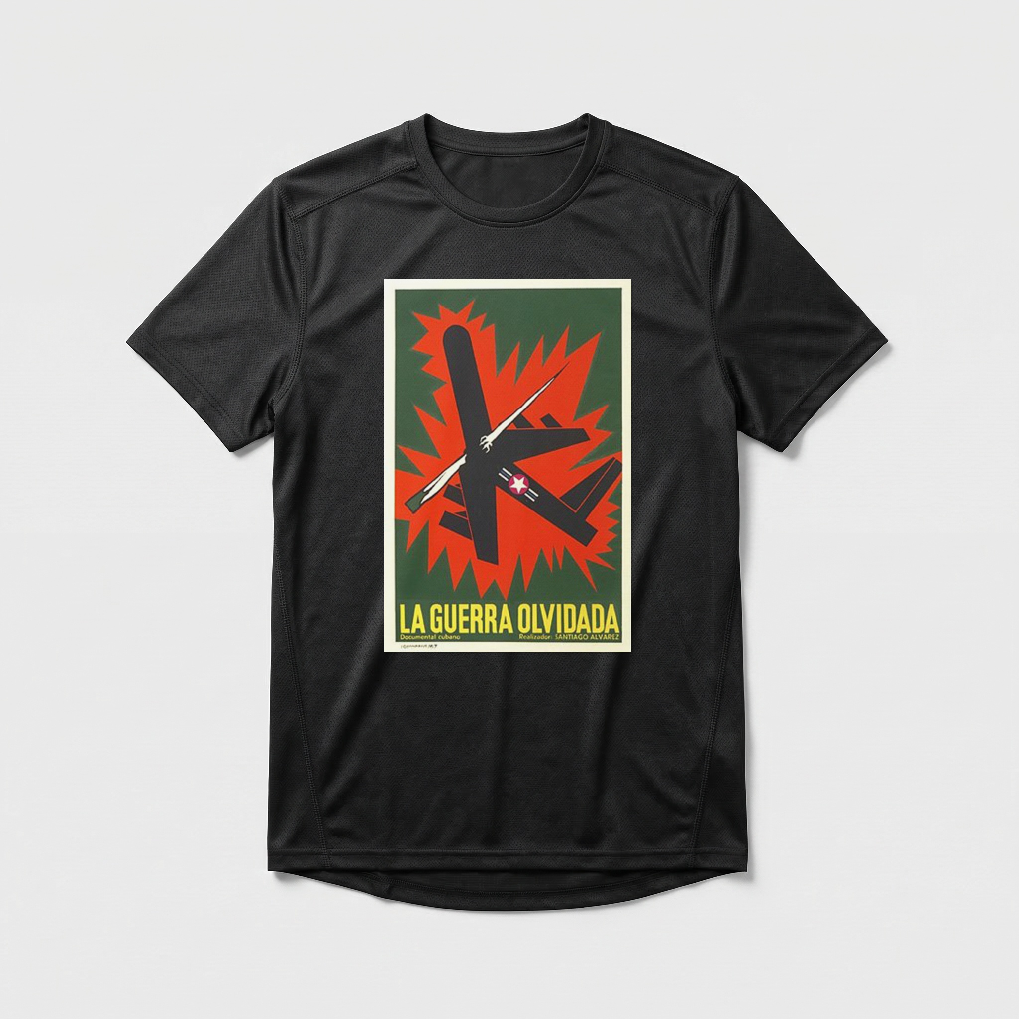 Camiseta_dry_fit_preto_que_isso_camarada_-_A_Guerra_Esquecida_-_Alfredo_Rostgaard_1967 | A Guerra Esquecida-1967