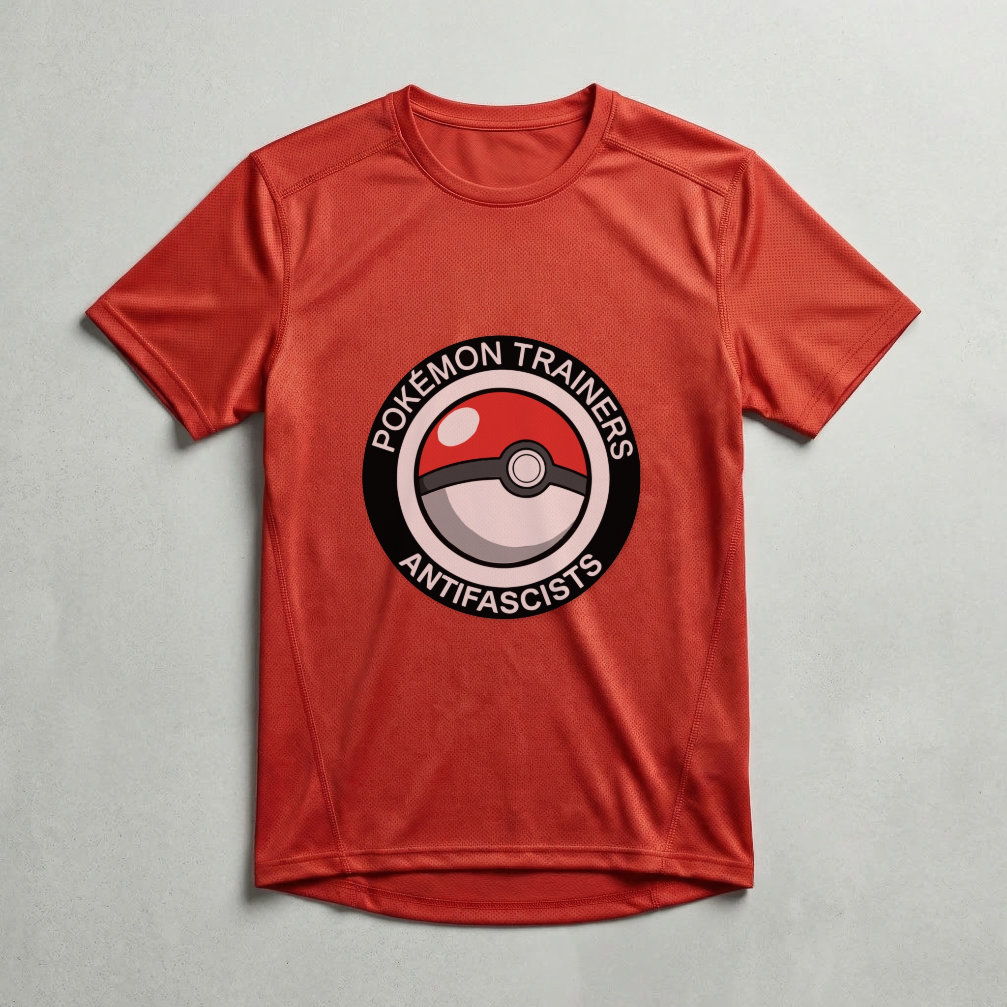 Camiseta_dry_fit_vermelho_que_isso_camarada_-_Treinadores_Pokemon_Antifascistas | Treinadores Pokemon Antifascistas