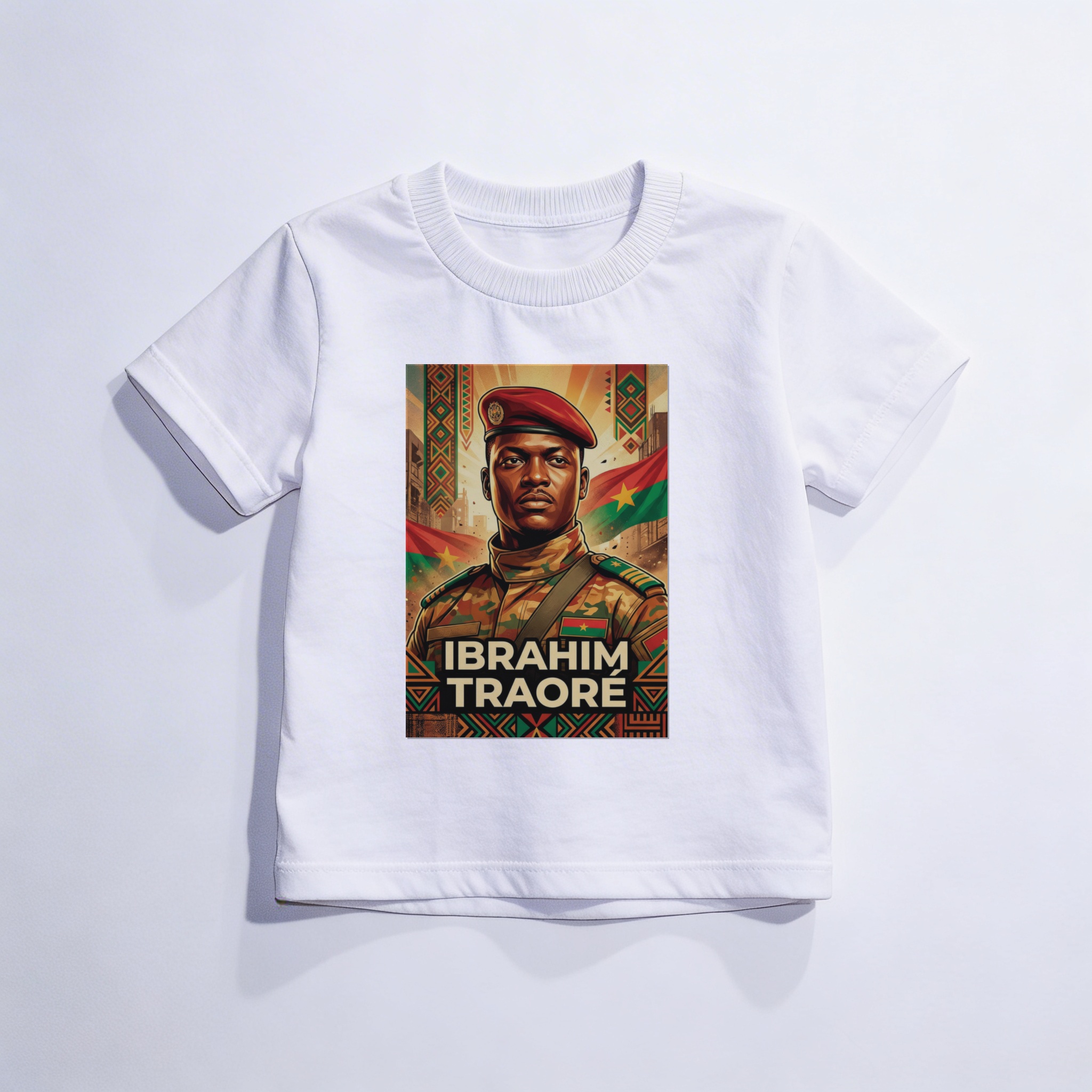 Camiseta_infantil_branco_que_isso_camarada_-_Ibrahim_Traore | Ibrahim Traoré