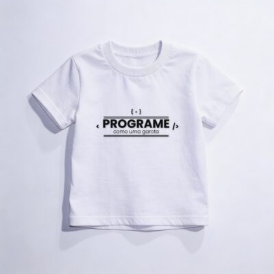 Camiseta_infantil_branco_que_isso_camarada_-_Programe_como_uma_garota | Programe como uma garota