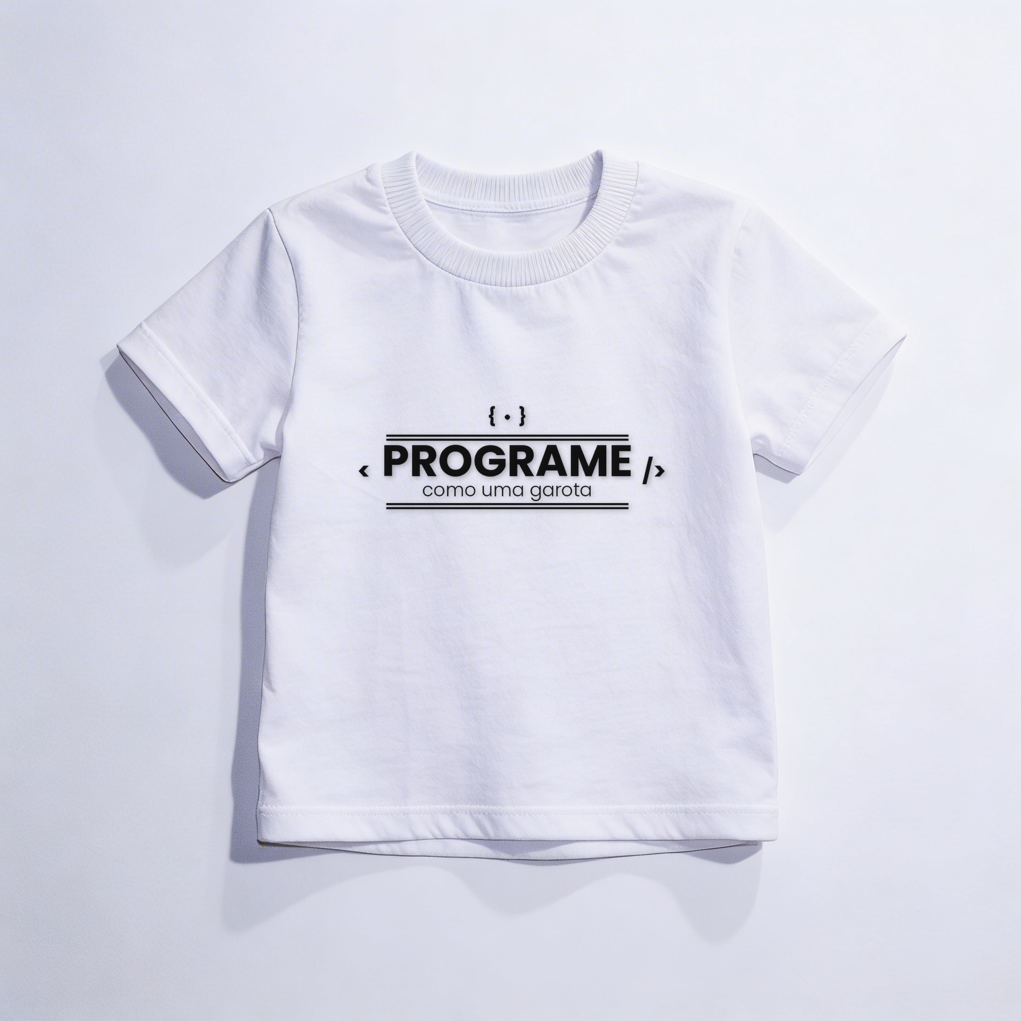 Camiseta_infantil_branco_que_isso_camarada_-_Programe_como_uma_garota | Programe como uma garota