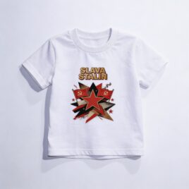 Camiseta_infantil_branco_que_isso_camarada_-_Slava-Stalin | Slava-Stalin