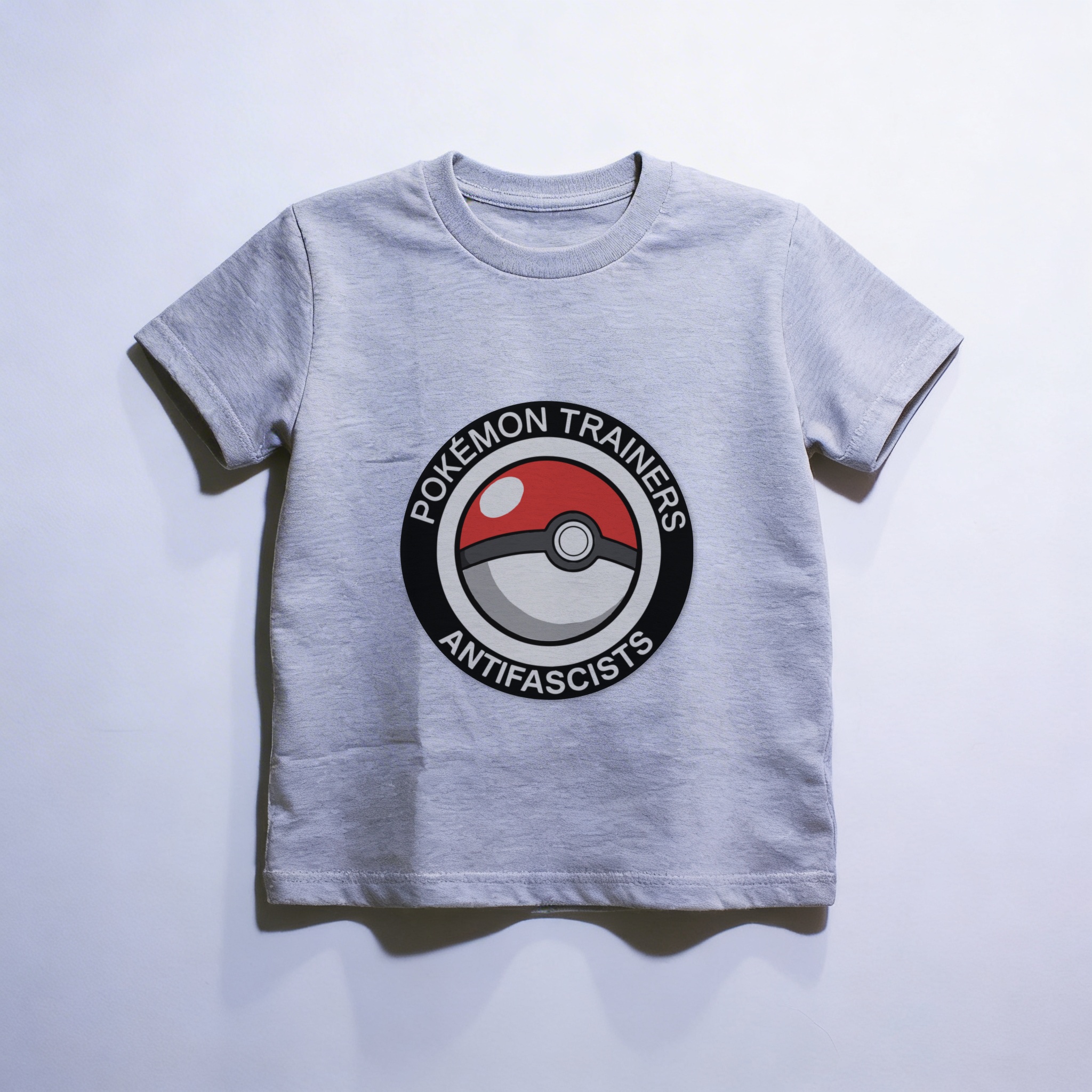 Camiseta_infantil_cinza_claro_que_isso_camarada_-_Treinadores_Pokemon_Antifascistas | Treinadores Pokemon Antifascistas