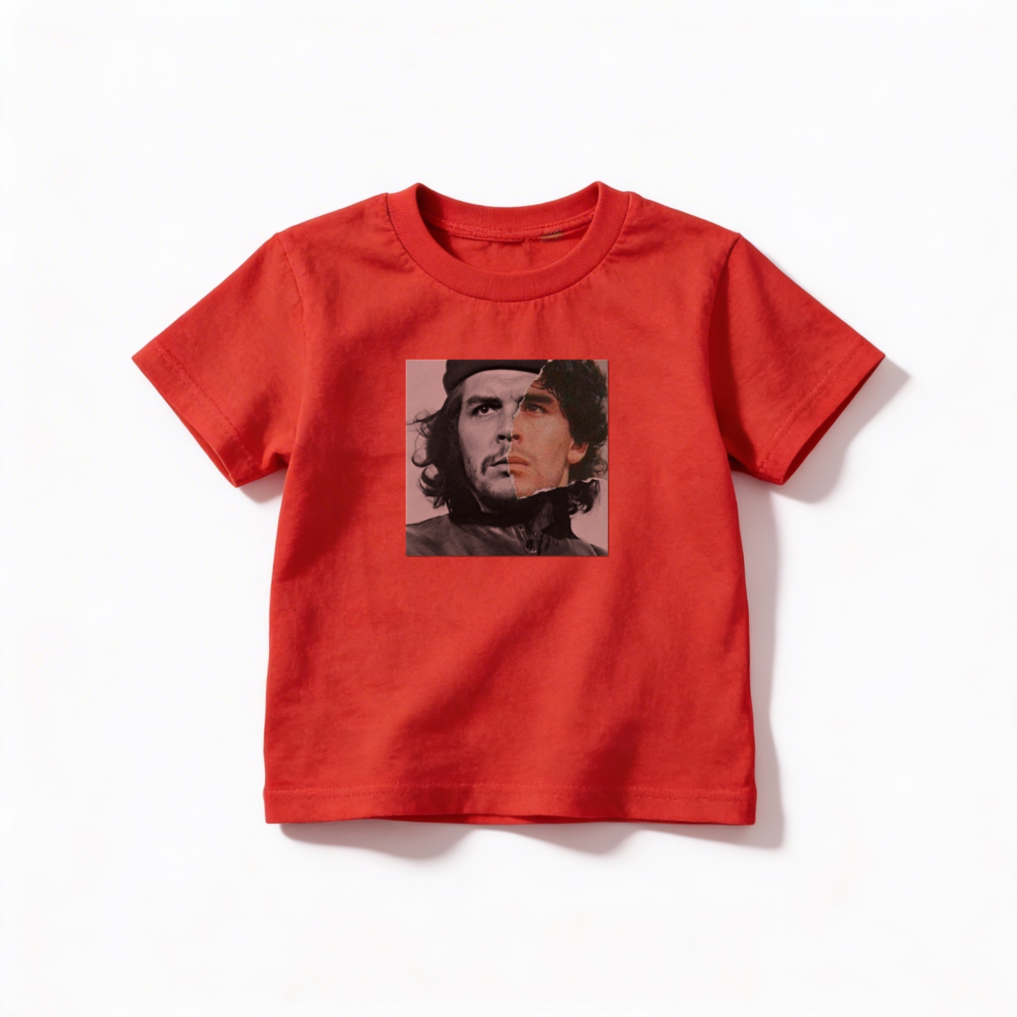Camiseta_infantil_vermelho_que_isso_camarada_-_Che_e_Maradona_-_Duas_Lendas | Che e Maradona - Duas Lendas