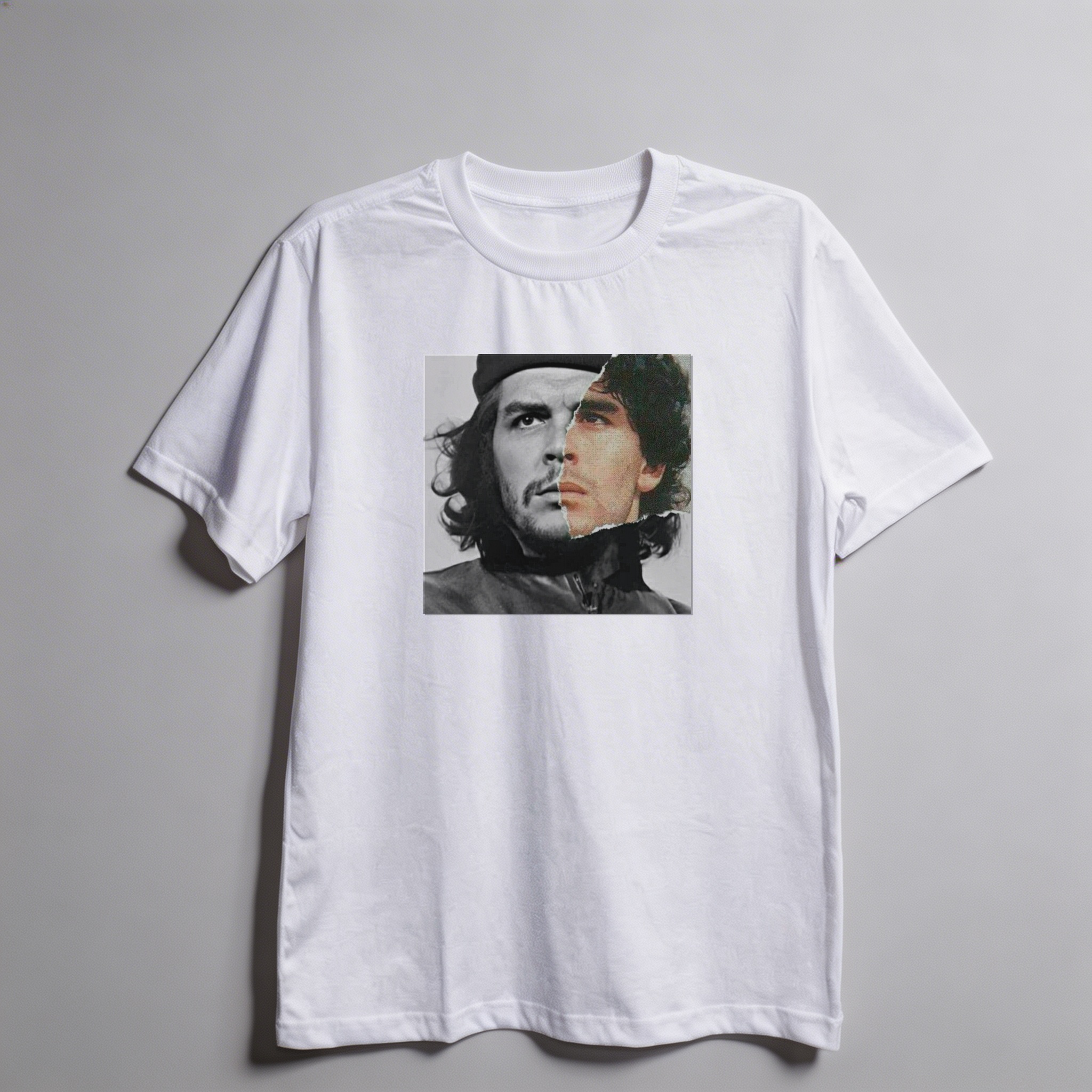 Camiseta_oversized_branco_que_isso_camarada_-_Che_e_Maradona_-_Duas_Lendas | Che e Maradona - Duas Lendas