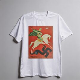 Camiseta_oversized_branco_que_isso_camarada_-_Sao-Jorge---1945-por-V-Menshikov | São-Jorge---1945-por-V.-Menshikov