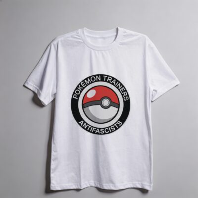 Camiseta_oversized_branco_que_isso_camarada_-_Treinadores_Pokemon_Antifascistas | Treinadores Pokemon Antifascistas
