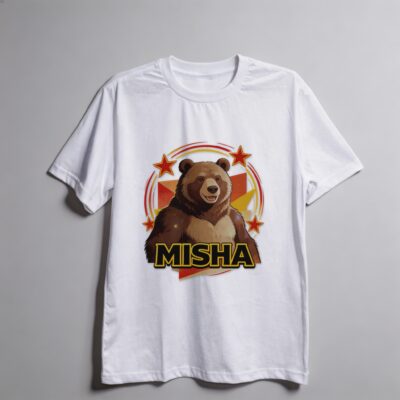Camiseta_oversized_branco_que_isso_camarada_-_Urso-Misha | Urso-Misha