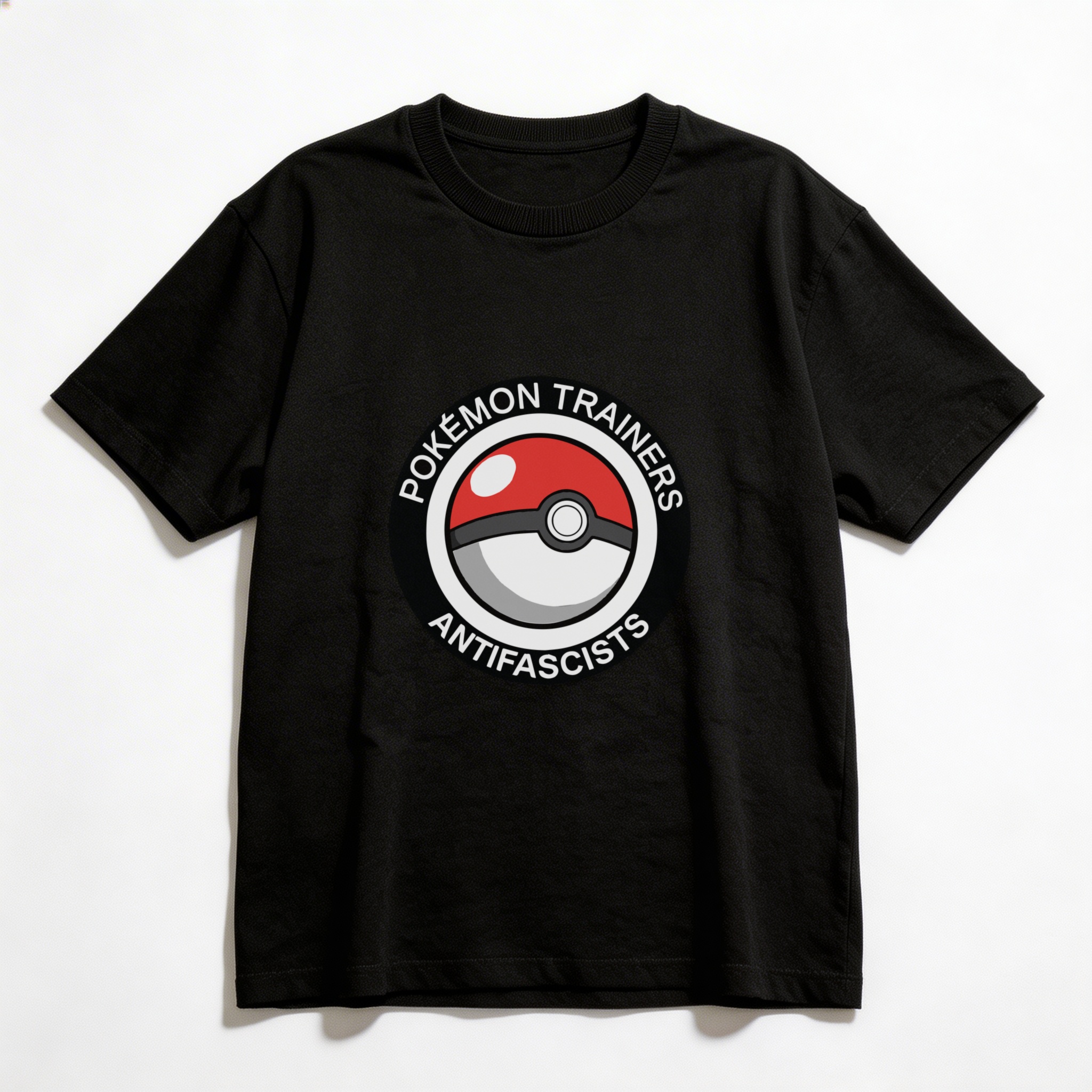 Camiseta_oversized_preto_que_isso_camarada_-_Treinadores_Pokemon_Antifascistas | Treinadores Pokemon Antifascistas