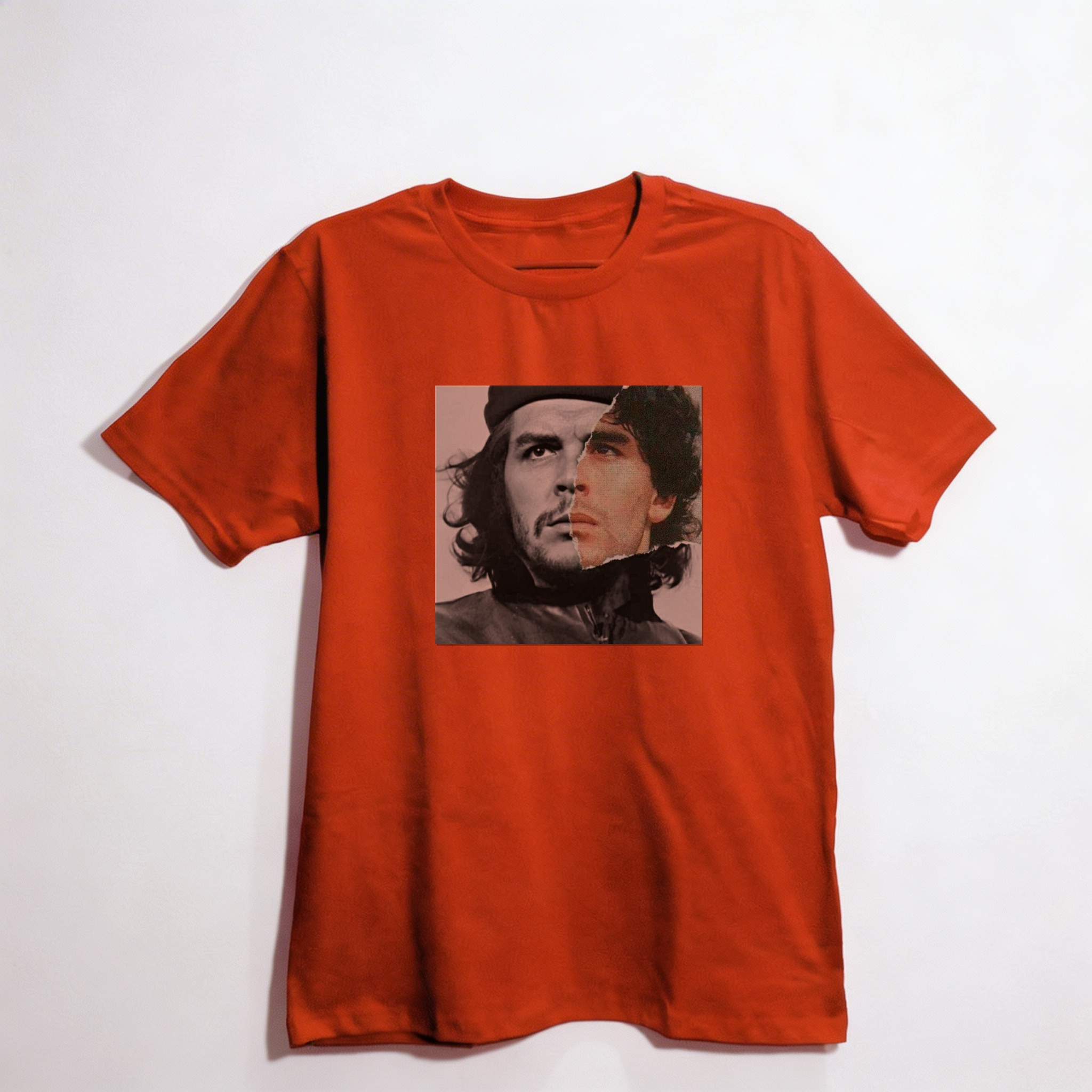 Camiseta_oversized_vermelho_que_isso_camarada_-_Che_e_Maradona_-_Duas_Lendas | Che e Maradona - Duas Lendas