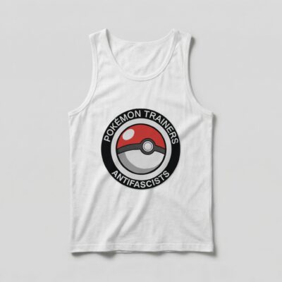 Camiseta_regata_branco_que_isso_camarada_-_Treinadores_Pokemon_Antifascistas | Treinadores Pokemon Antifascistas
